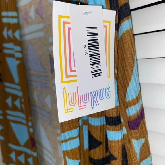 Lularoe Joy Aztec Long Vest Medium - Picture 2 of 7